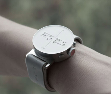 Braille watch